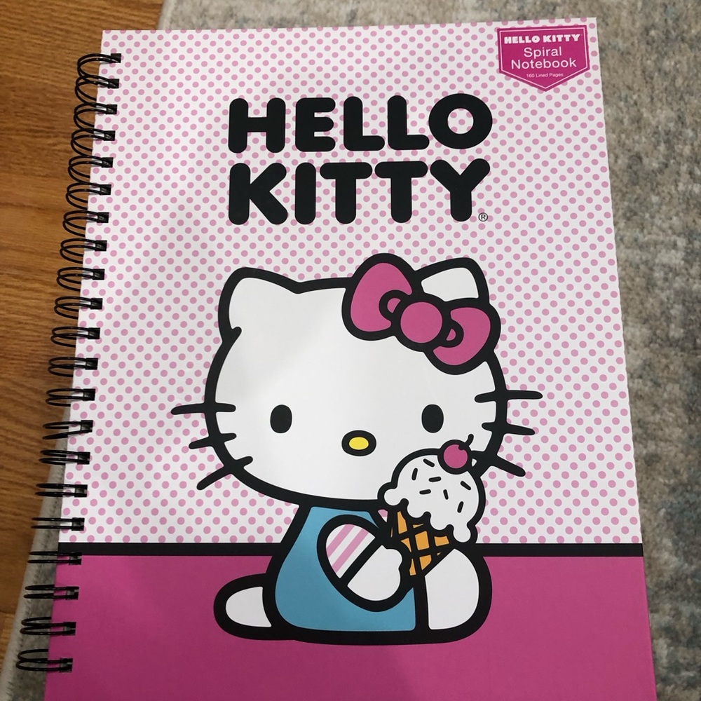 Hello kitty notebook